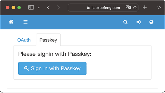 signin-with-passkey